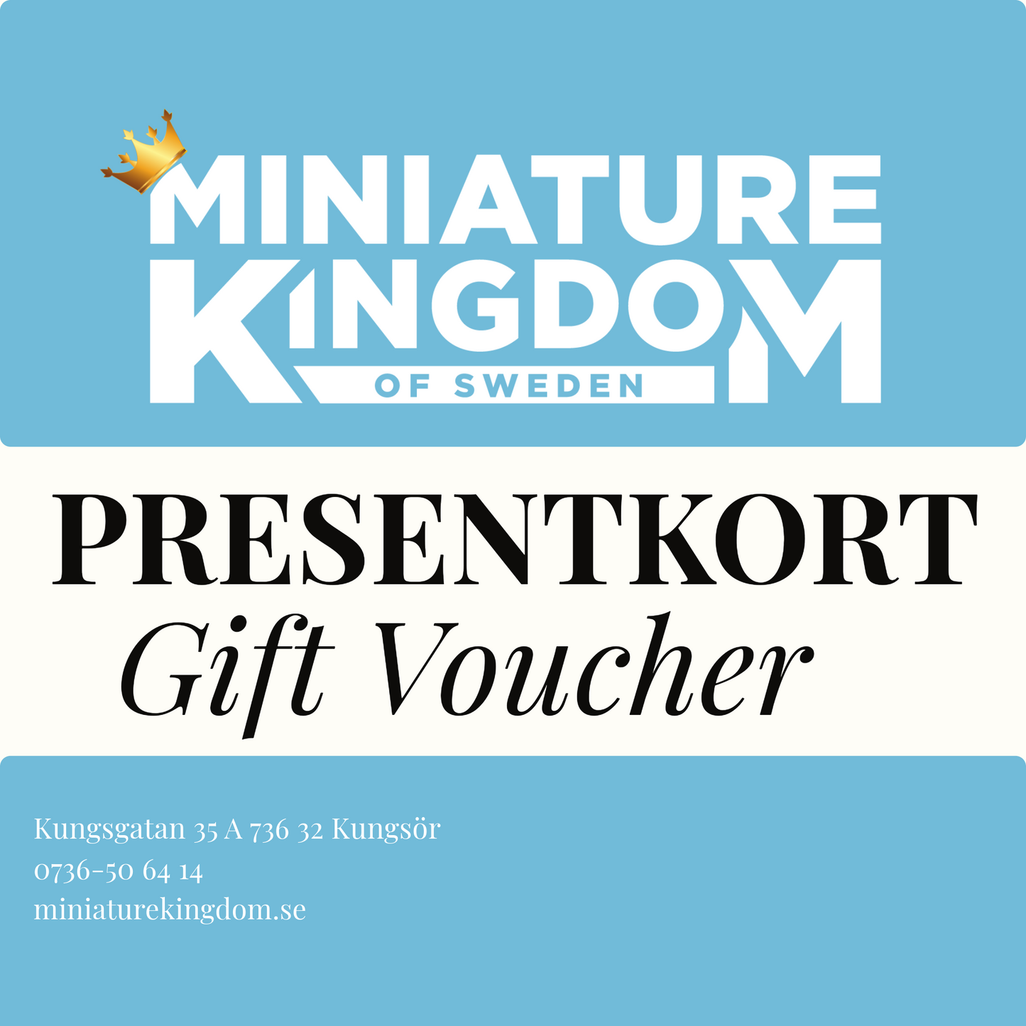 Miniature Kingdom Presentkort